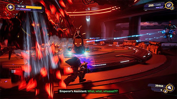 Sabotowanie reaktora doprowadzi do zainicjowania nowej większej bitwy z oddziałami Nefariousa - Ratchet & Clank Rift Apart: Wyłączenie reaktora - solucja - Ratchet & Clank Rift Apart - poradnik do gry