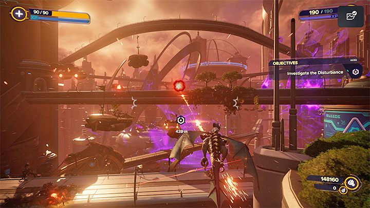 Podążajcie dalej - Ratchet & Clank Rift Apart: Rozpoczęcie finału i pokonanie imperatora - solucja - Ratchet & Clank Rift Apart - poradnik do gry