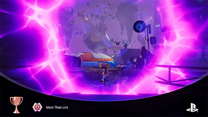 Trofeum zdobędziecie już w momencie wkroczenia do dowolnie wybranej pierwszej kieszeni - Ratchet & Clank Rift Apart: Trofea - lista - Ratchet & Clank Rift Apart - poradnik do gry