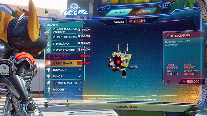 Po tym jak ukończycie główny wątek fabularny odblokowany zostanie Tryb wyzwań (opisaliśmy go dokładniej na osobnej stronie) - Ratchet & Clank Rift Apart: Handlarz - Pani Zurkon - Ratchet & Clank Rift Apart - poradnik do gry