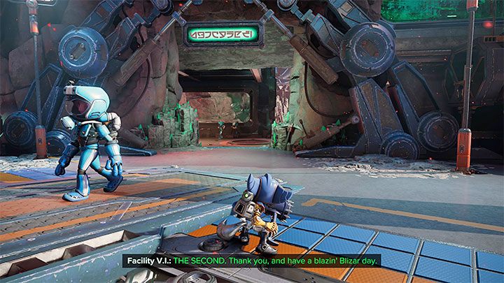 Musicie rozpocząć w centralnym obozie górników (Mining Hub) w wymiarze przed kataklizmem, czyli w lokacji z dużą liczbą przyjaźnie nastawionych górników - Ratchet & Clank Rift Apart: Spotkanie z inżynierem, poszukiwania botów - solucja - Ratchet & Clank Rift Apart - poradnik do gry