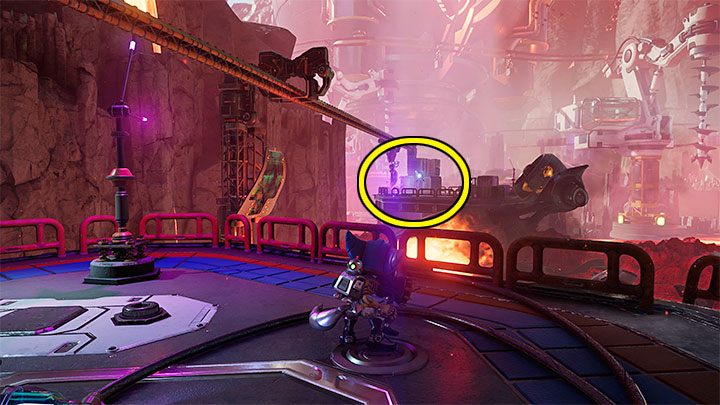Po znalezieniu się w wymiarze po katakliźmie musicie zaliczyć przeprawę na północ, która zakłada korzystanie z nowych magnetycznych ścieżek - Ratchet & Clank Rift Apart: Spotkanie z inżynierem, poszukiwania botów - solucja - Ratchet & Clank Rift Apart - poradnik do gry