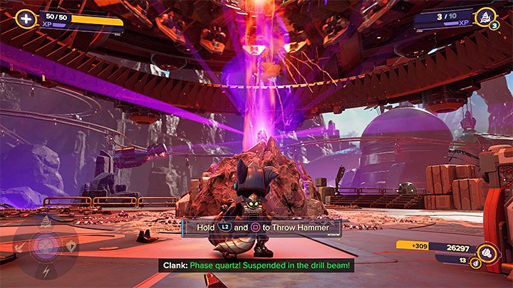 Spodziewajcie się pojawienia grupy zwykłych przeciwników, z którymi musicie się rozprawić - Ratchet & Clank Rift Apart: Zdobycie kwarca fazowego i ucieczka - solucja - Ratchet & Clank Rift Apart - poradnik do gry