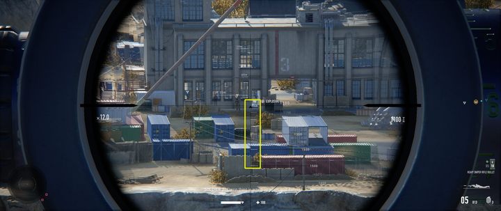 Skorzystajcie z białych i poziomych linii do wyliczenia poprawki na wiatr - Sniper Contracts 2: Strzelanie - Sniper Ghost Warrior Contracts 2 - poradnik do gry