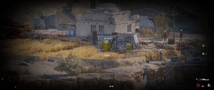 Niektóre obiekty pomogą Wam rozdzielić żołnierzy - Sniper Contracts 2: Strzelanie - Sniper Ghost Warrior Contracts 2 - poradnik do gry