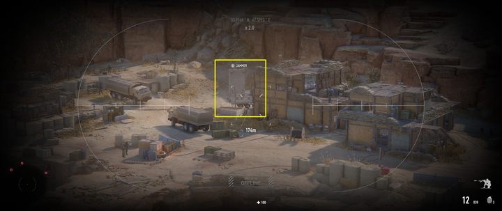 Jeśli nagle znikają wam znaczniki, poszukajcie dużego urządzenia z obrotową anteną - Sniper Contracts 2: Znaczniki na wrogach - dlaczego znikają? - Sniper Ghost Warrior Contracts 2 - poradnik do gry