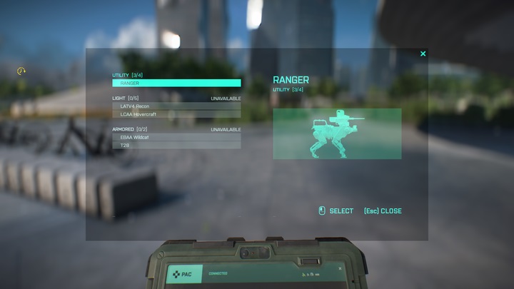 Gdy wybierzecie, co chcecie przywołać musicie wybrać lokalizację, w której zostanie zrzucony sprzęt i potwierdzić sprowadzenie maszyny - Battlefield 2042: Szarik i pojazdy - jak przywołać? - Battlefield 2042 - poradnik do gry