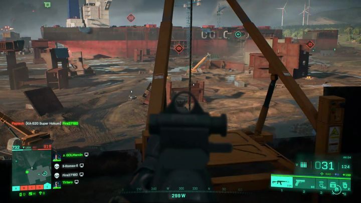 Strefy A i B są natomiast budynkami otoczonymi przez roślinność - Battlefield 2042: Wrakowisko - charakterystyka mapy - Battlefield 2042 - poradnik do gry