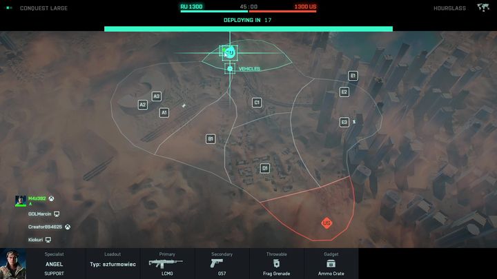 Mapa Klepsydra w trybie podboju. - Battlefield 2042: Klepsydra - charakterystyka mapy - Battlefield 2042 - poradnik do gry