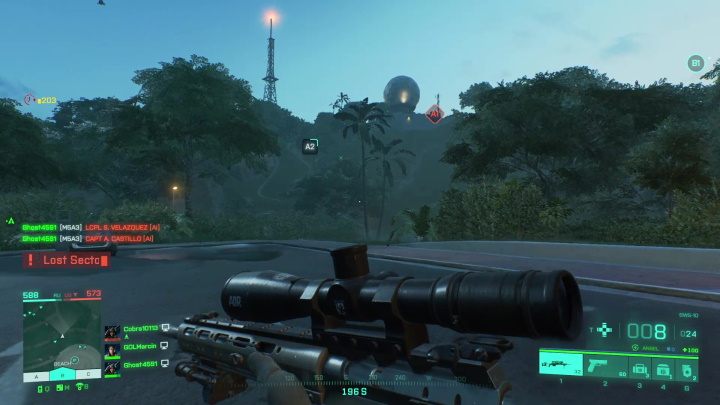 Inną dobrą strategią dla snajpera jest wybór specjalisty Mackay i wspięcie się na kontenery - Battlefield 2042: Manifest - charakterystyka mapy - Battlefield 2042 - poradnik do gry