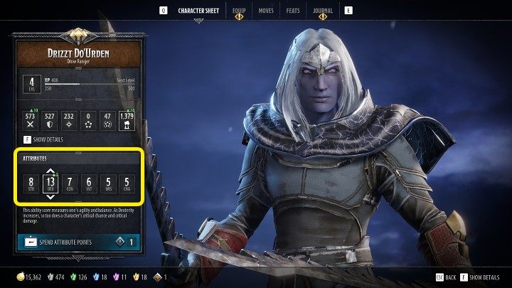1 - Dark Alliance: Atrybuty (Attributes) - Dark Alliance - poradnik do gry