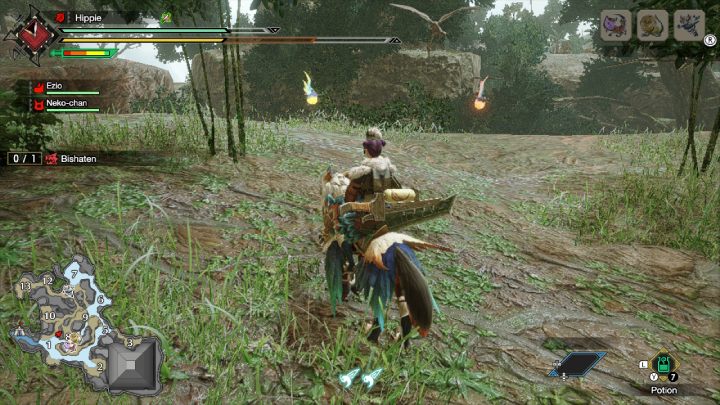 Duchoptaki dzielą się na - Monster Hunter Rise: Floria - Monster Hunter Rise - poradnik do gry