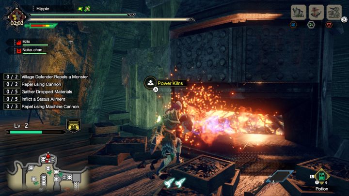 Oprócz wyżej wymienionych machin, w zależności od poziomu Twierdzy, na jej terenie rozmieszczone są również ciężkie machiny łowieckie - Monster Hunter Rise: Furia - co to? - Monster Hunter Rise - poradnik do gry