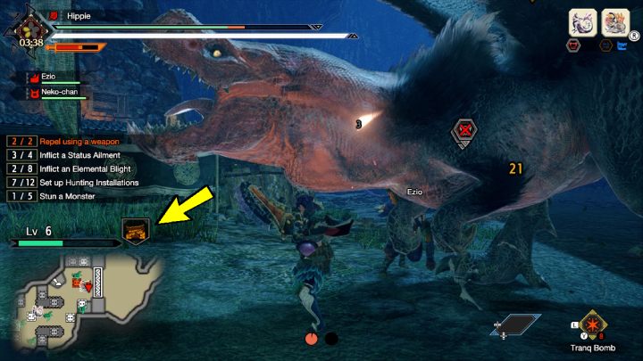 Misja Furii może rozgrywać się na jednym lub kilku obszarach, w zależności od trudności zadania - Monster Hunter Rise: Furia - co to? - Monster Hunter Rise - poradnik do gry