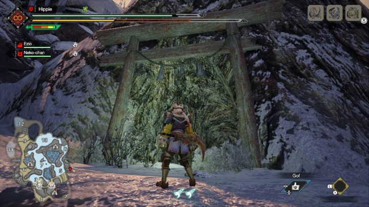 8 stara wiadomość znajduje się na końcu mapy, w okolicach obszaru nr 5 - Monster Hunter Rise: Stare wiadomości - Wyspy Mroźne, znajdźki, mapa - Monster Hunter Rise - poradnik do gry