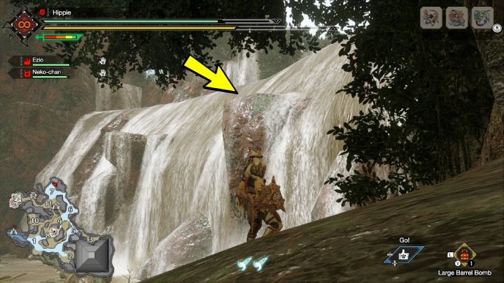 2 - Monster Hunter Rise: Stare wiadomości - Zatopiony Las, znajdźki, mapa - Monster Hunter Rise - poradnik do gry