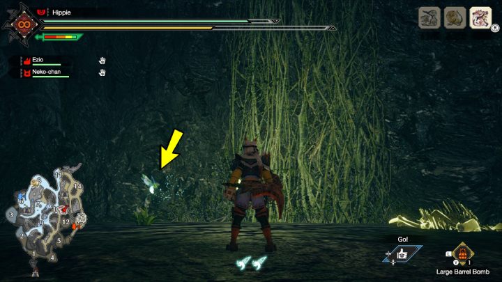 1 - Monster Hunter Rise: Stare wiadomości - Jaskinie Lawy, znajdźki, mapa - Monster Hunter Rise - poradnik do gry