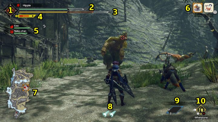 1 - Monster Hunter Rise: Interfejs - Monster Hunter Rise - poradnik do gry