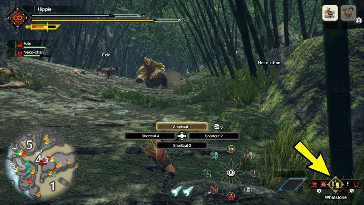 Osełka (whetstone) jest podstawowym wyposażeniem Waszej postaci i służy do ostrzenia wszystkich rodzajów broni - Monster Hunter Rise: Broń - jak ostrzyć? - Monster Hunter Rise - poradnik do gry