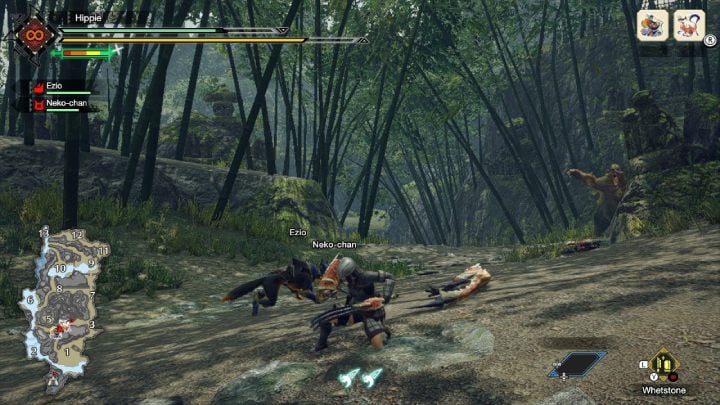 Naostrzenie broni przy użyciu osełki potrwa kilka sekund - Monster Hunter Rise: Broń - jak ostrzyć? - Monster Hunter Rise - poradnik do gry