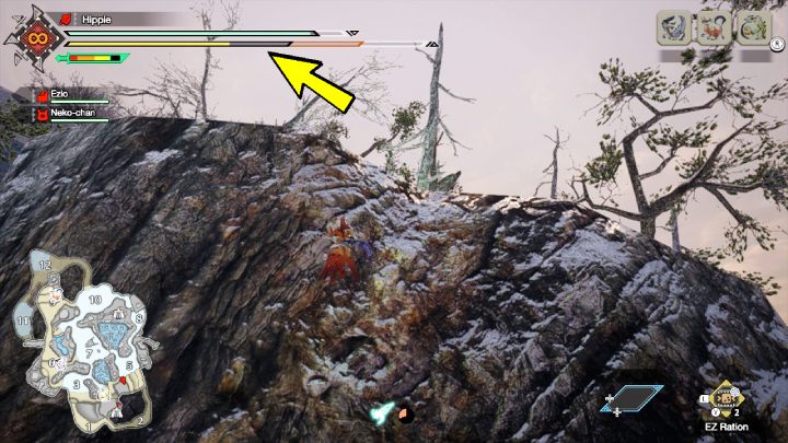 Bieganie po ścianie zużywa wytrzymałość - Monster Hunter Rise: Ściany - jak po nich biegać? - Monster Hunter Rise - poradnik do gry