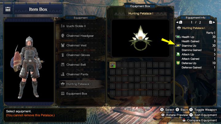 Zjedzenie odpowiednich Dango przed wyruszeniem na polowanie, zwiększy poziom wytrzymałości lub zmniejszy szybkość wyczerpywania się - Monster Hunter Rise: Wytrzymałość - jak zwiększyć? - Monster Hunter Rise - poradnik do gry