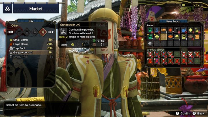 Materiały takie jak zioła, grzyby, owoce, orzechy czy części z potworów zdobędziecie lub zbierzecie podczas polowania - Monster Hunter Rise: Przedmioty - jak tworzyć? - Monster Hunter Rise - poradnik do gry