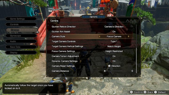 Jeśli macie problemy z utrzymaniem celu przy swoich atakach, zmieńcie ustawienia kamery - Monster Hunter Rise: Porady na start - Monster Hunter Rise - poradnik do gry