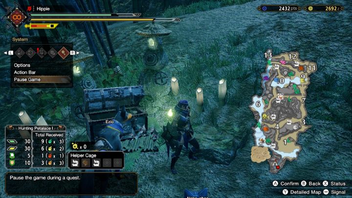 Pauzę znajdziecie w zakładce system, po wciśnięciu Plusa na Waszym padzie - Monster Hunter Rise: Porady na start - Monster Hunter Rise - poradnik do gry