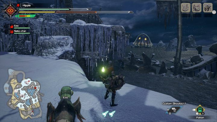 Najlepszym sposobem na odnalezienie Ślimniszka jest szybka podróż do obozu nr 2 - Monster Hunter Rise: Ślimniszek - jak znaleźć? - Monster Hunter Rise - poradnik do gry