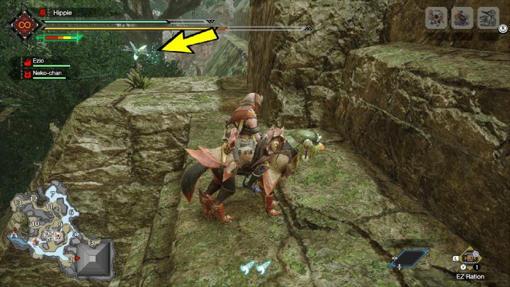 Udajcie się do obszaru nr 2 i wejdźcie po schodach piramidy - Monster Hunter Rise: Kwazelkobra - jak znaleźć? - Monster Hunter Rise - poradnik do gry