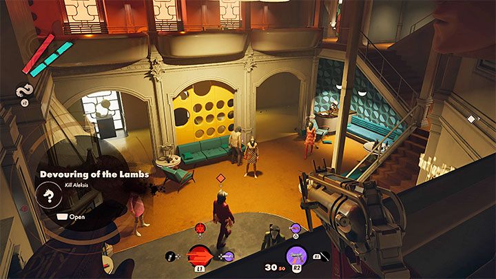 Powróćcie do pierwszej maszyny DJ-a i zacznijcie wciskać jej przyciski żeby skopiować kombinację znalezioną w toalecie - Deathloop: Pożeranie owiec - solucja, opis przejścia - Deathloop - poradnik do gry