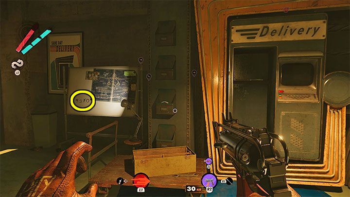 Punkty dostawcze są domyślnie zamknięte - wymagają podania kombinacji do ich otwarcia - Deathloop: Jak odblokować punkty dostawcze (Delivery Booths)? - Deathloop - poradnik do gry