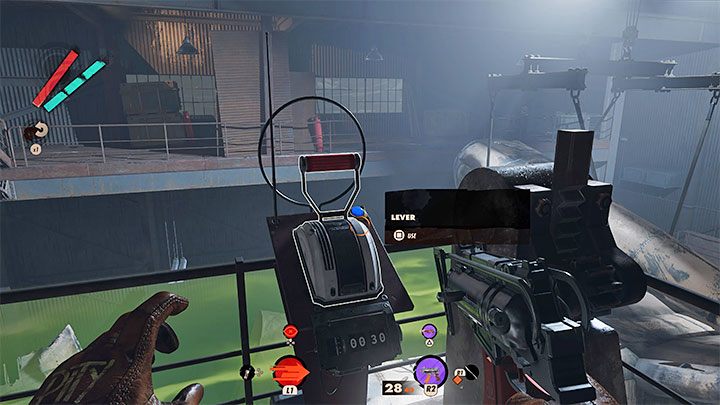 Do hangaru 2 możecie dotrzeć od strony hangaru 1 - wybierając znany Wam zapewne pomost łączący oba te budynki - Deathloop: Supersprytne - solucja, opis przejścia - Deathloop - poradnik do gry