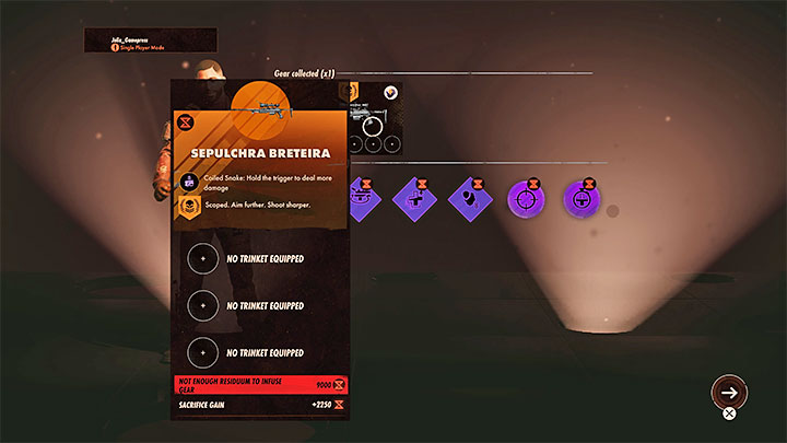 Nagroda za ten tropem jest bardzo wartościowa, gdyż jest nią karabin snajperski Sepulchra Breteira - Deathloop: Niespodziewana niespodzianka - solucja, opis przejścia - Deathloop - poradnik do gry