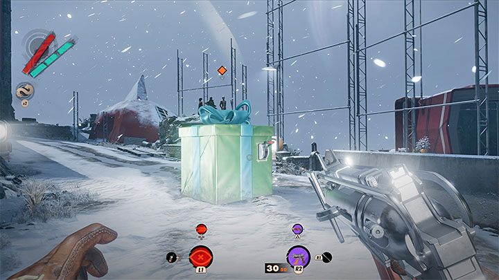 Prezent czeka na głównego bohatera w dzielnicy Updaam i musicie odwiedzić ją w godzinach popołudniowych - Deathloop: Niespodziewana niespodzianka - solucja, opis przejścia - Deathloop - poradnik do gry