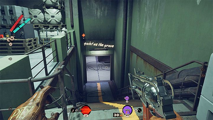 Po dotarciu do dzielnicy Kompleks wyruszcie w stronę odwiedzanego wcześniej Centrum Kontroli Pętli - Deathloop: Cisza radiowa - solucja, opis przejścia - Deathloop - poradnik do gry