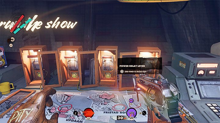 W pierwszej kolejności musicie powrócić do Kompleksu o poranku, udać się do stacji zasilania i przywrócić dostawy prądu dzięki uruchomieniu 2 generatorów - Deathloop: Cisza radiowa - solucja, opis przejścia - Deathloop - poradnik do gry