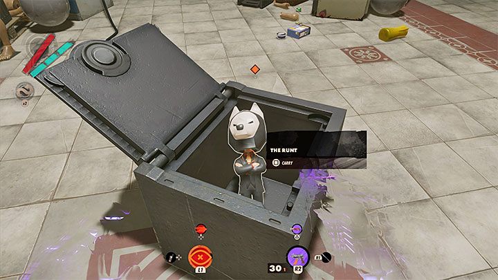 W sejfie znajdziecie gadającą figurkę Aleksisa (The Runt) i musicie z nią raz jeszcze wyruszyć do pomieszczenia w zamku Charliego, w którym znajduje się maszyna 2-BIT - Deathloop: Czego chcą Wenjie - solucja, opis przejścia - Deathloop - poradnik do gry