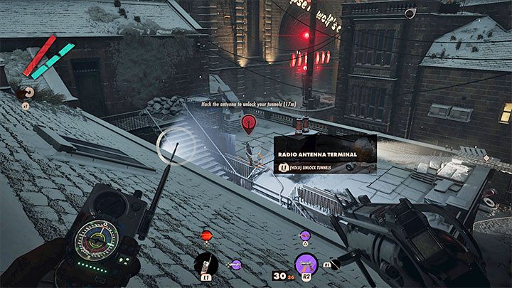 Z pojawieniem się Julianny zawsze wiąże się też niestety jedno dodatkowe utrudnienie - nie możecie opuścić danej dzielnicy do momentu zhakowania anteny - Deathloop: Na czym polegają Inwazje? - Deathloop - poradnik do gry