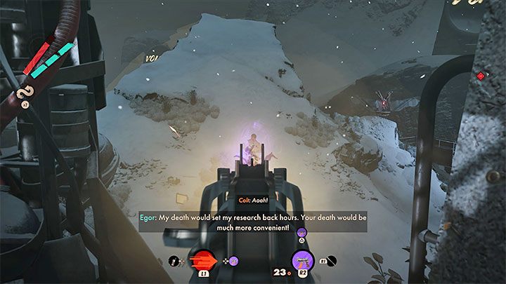 Jeśli doprowadzicie do aktywacji którejś z pułapek, to Egor będzie wyczekiwał Waszego przybycia, choć i wtedy konfrontacja z nim okaże się możliwa - Deathloop: Jak pokonać bossa Egor Serling? - Deathloop - poradnik do gry