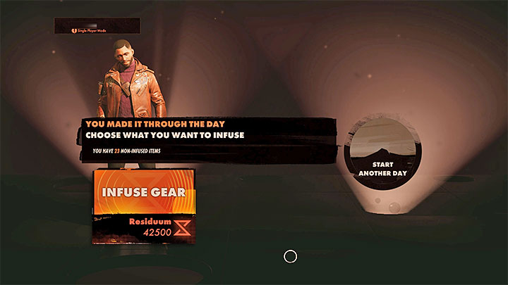 Jeżeli dotrwaliście do wieczora i nie zginęliście po drodze, to wyświetli się okno podsumowania całego dnia - Deathloop: Pętle czasu - Deathloop - poradnik do gry