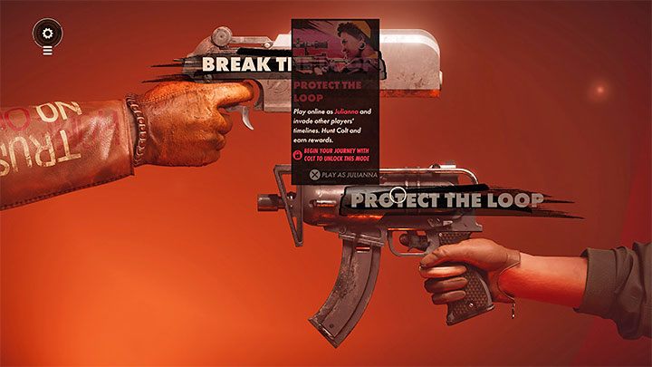 W przypadku grania jako Julianna musicie przystąpić do zmagań online - Deathloop: Czy jest singleplayer? - Deathloop - poradnik do gry