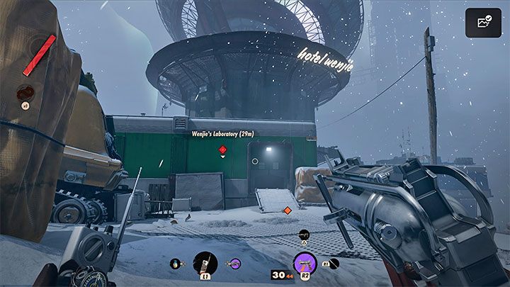 Opisywana misja dotyczy odnalezienia badań prowadzonych przez doktor Wenjie, czyli jednego z Wizjonerów (bossów) w grze - Deathloop: Jak zachować moc i broń? - Deathloop - poradnik do gry