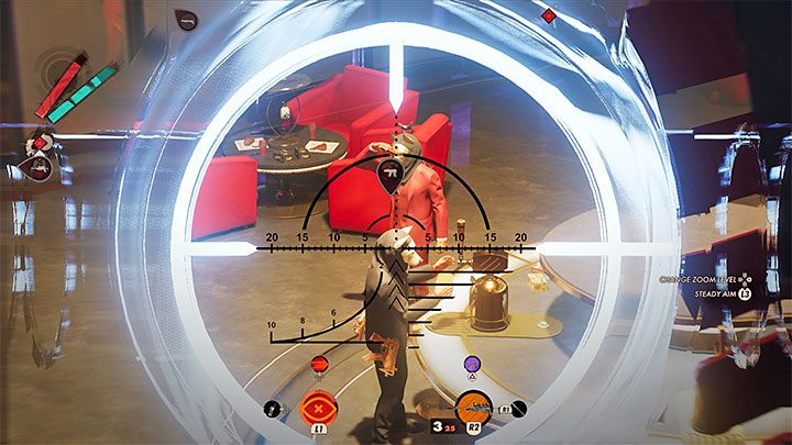 Możecie też postawić na bardziej konwencjonalne metody i pozbyć się Aleksisa z wykorzystaniem broni palnej (pomocny może być np - Deathloop: Jak pokonać bossa Aleksis The Wolf Dorsey? - Deathloop - poradnik do gry