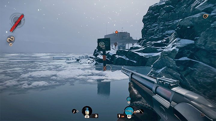 To inne poważne zagrożenie środowiskowe, gdyż sterowana postać nie może pływać - Deathloop: Porady na start - Deathloop - poradnik do gry