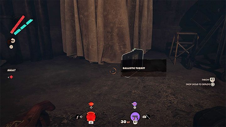 Dodatkowa uwaga - Wieżyczki możecie też odnajdywać zamknięte w walizkach - Deathloop: Hakowanie - Deathloop - poradnik do gry