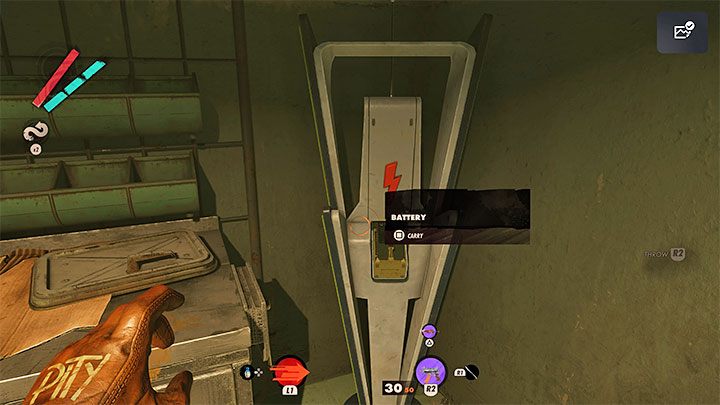 Jeśli opis piktogramu mówi o tym, że potrzebuje mocy, to musicie rozejrzeć się za zamkniętym pomieszczeniem z obrazka 1, które sąsiaduje z szybem windy - Deathloop: Popołudniowe igraszki - solucja, opis przejścia - Deathloop - poradnik do gry