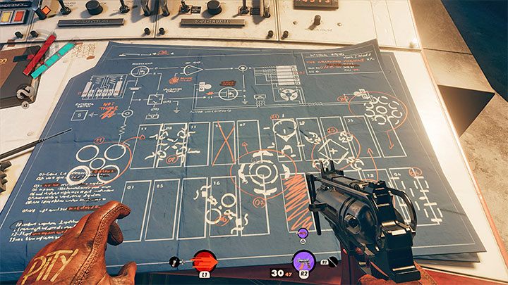 Po odnalezieniu i dodaniu do dziennika 4 wylosowanych przez grę piktogramów możecie opuścić bunkier i powrócić do tuneli - Deathloop: Popołudniowe igraszki - solucja, opis przejścia - Deathloop - poradnik do gry