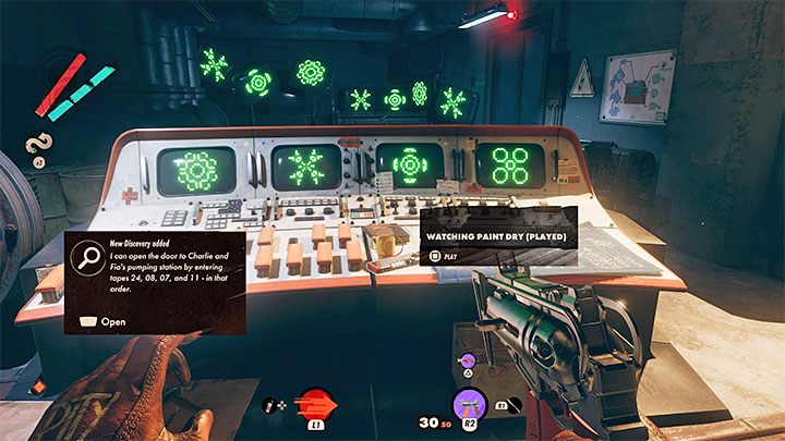 Gra powinna po pomyślnym zaliczeniu zagadki po raz pierwszy dodać do Waszego inwentarza powiązane z nią nowe odkrycie - Deathloop: Popołudniowe igraszki - solucja, opis przejścia - Deathloop - poradnik do gry